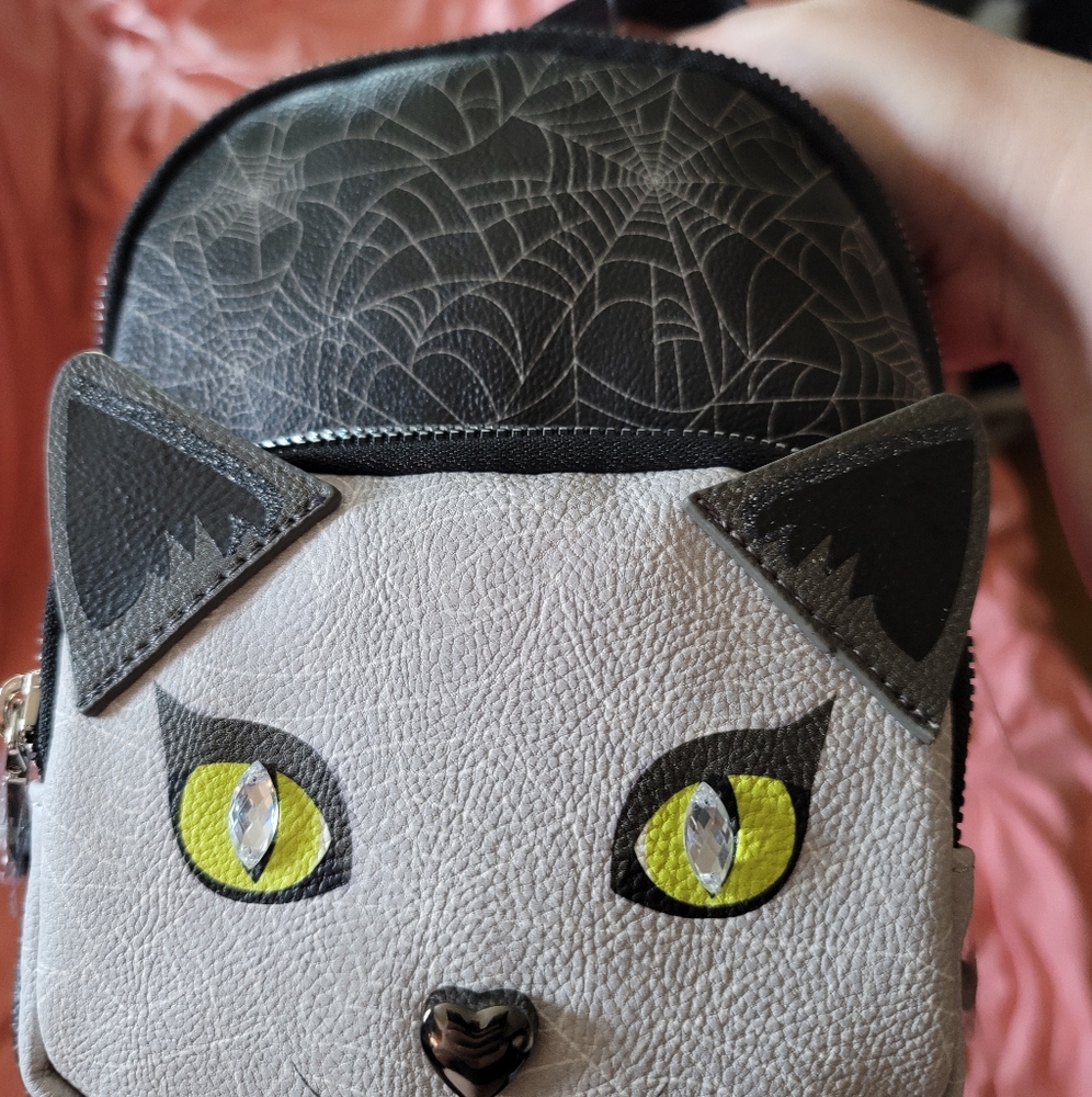 Betsey Johnson Halloween Mini backpack cat - Picture 2 of 6